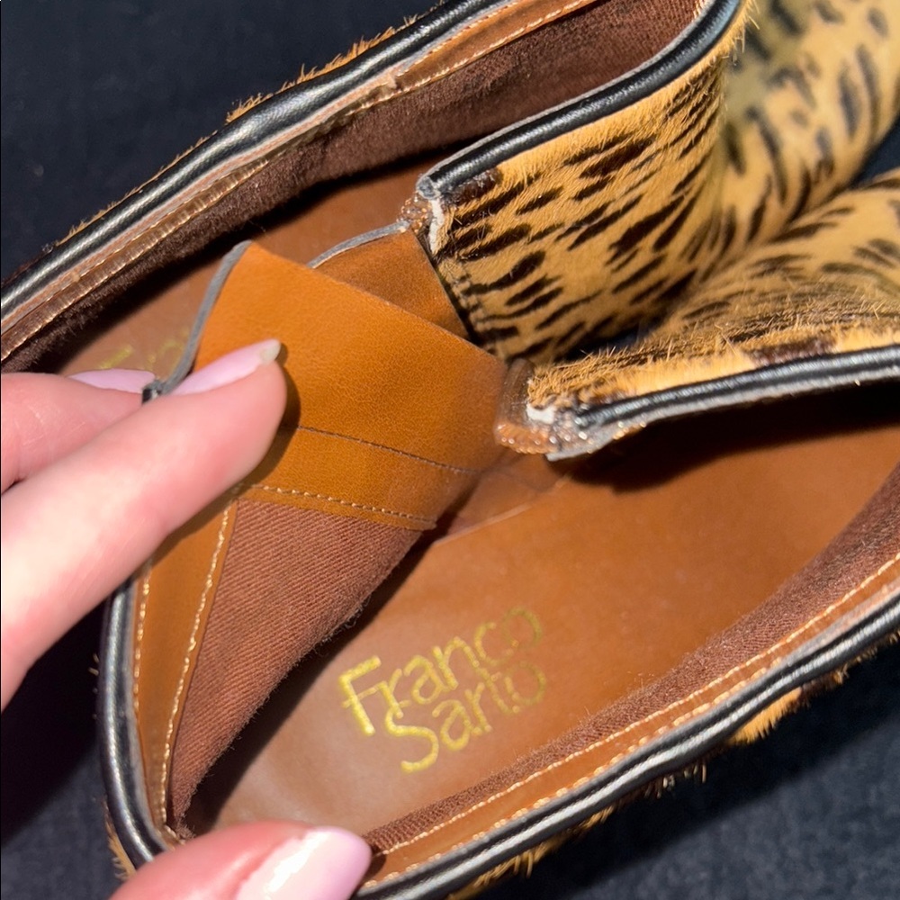 Leopard Print Ankle Boots - Picture 10 of 11
